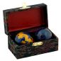 Preview: Klangkugeln 40 mm | 1Paar Qi Gong Kugeln Gelber Drache Preview: Klangkugeln 40 mm | 1Paar Qi Gong Kugeln Gelber Drache
