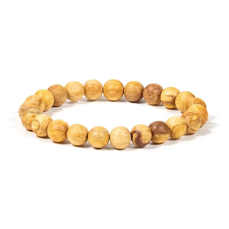 Armband - Mala aus Palo Santo | rund