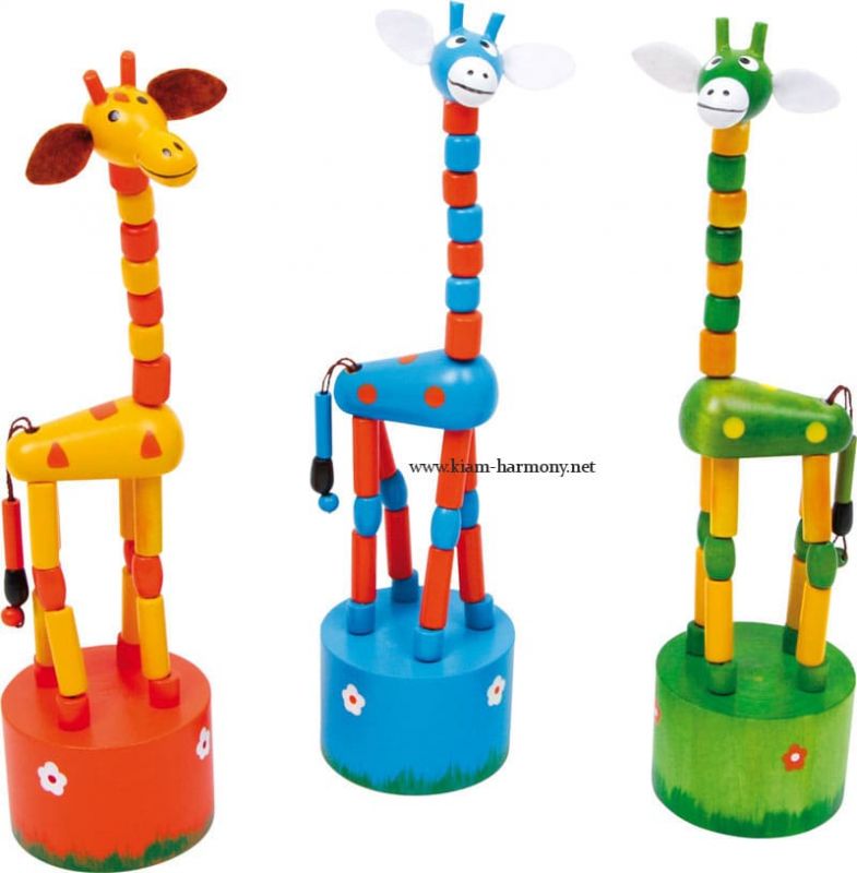 Wackeltiere | Drücktiere Giraffen Alfis