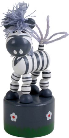 Wackeltiere | Drücktiere Zebra