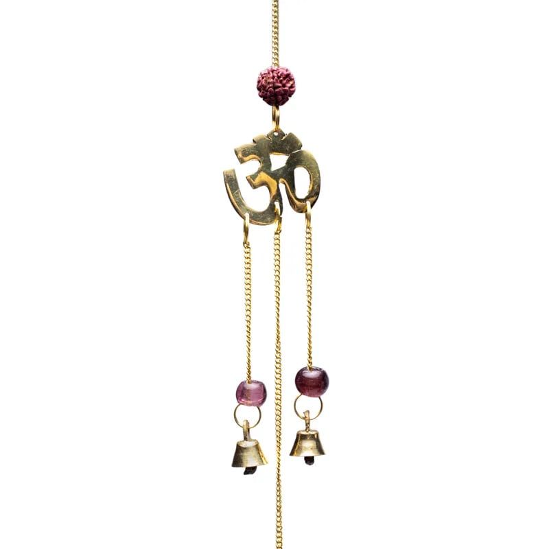 Glockenspiel Rudraksha mit Om Symbolen