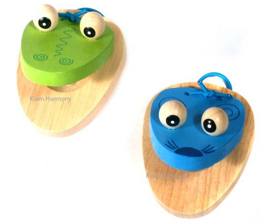 Tier Holz Krokodil Kastagnetten Spielzeug Percussion Lernspielzeug Für Kinder 