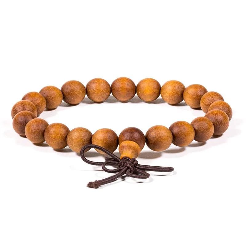 Armband - Mala aus Sandelholz 21 Perlen