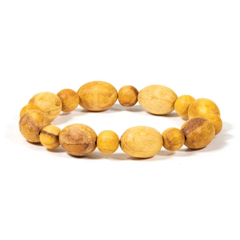 Armband - Mala aus Palo Santo | rund & oval