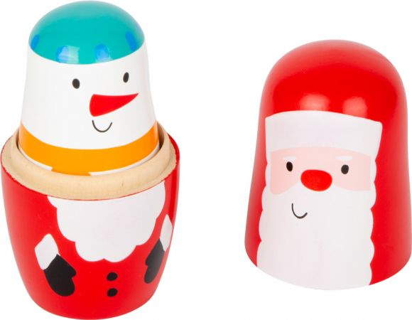 Matrjoschka Weihnachten | Holz
