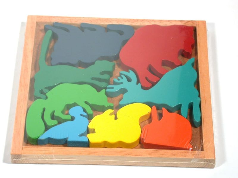 Geduldspiel | Puzzle Tiere | Holz