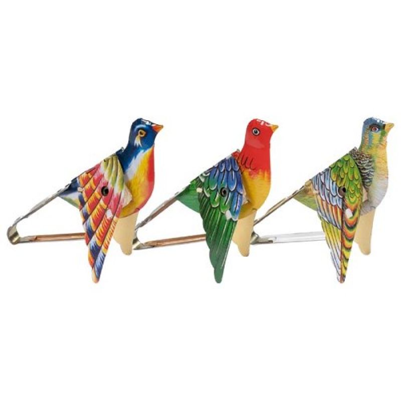Preview: Singender Paradiesvogel mit Blasebalg