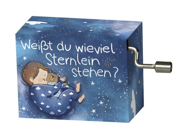 Walzenspielwerk  "Weißt du, wie viel Sternlein stehen"