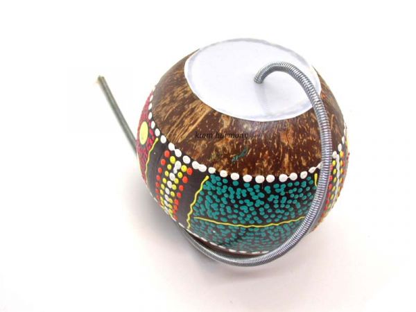 Donnertrommel Spring Drum ☈ - Kokosnuss