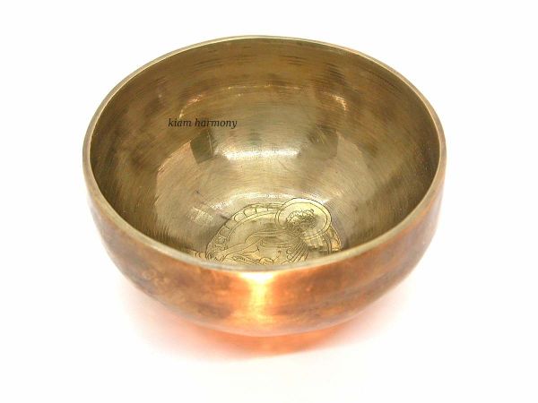 Klangschale Ton H 273 g Sarosperiode ☽ - Medizin Buddha
