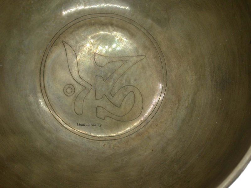 Medizin Buddha Gravur Klangschale