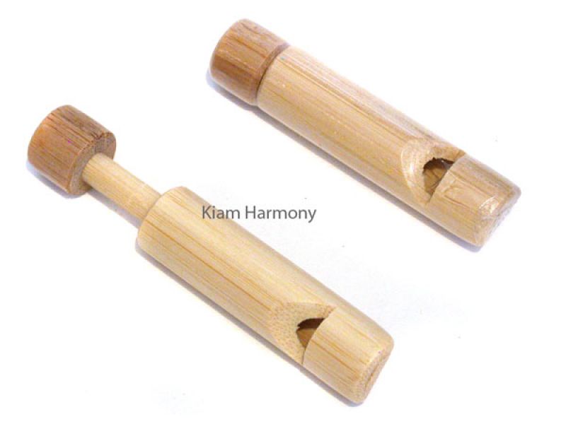 Kolbenflöten Slide Whistle Bambus