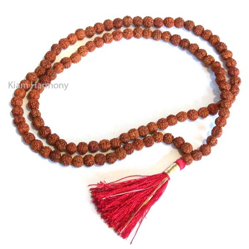 Malas Gebetsketten - Mala aus Rudraksha