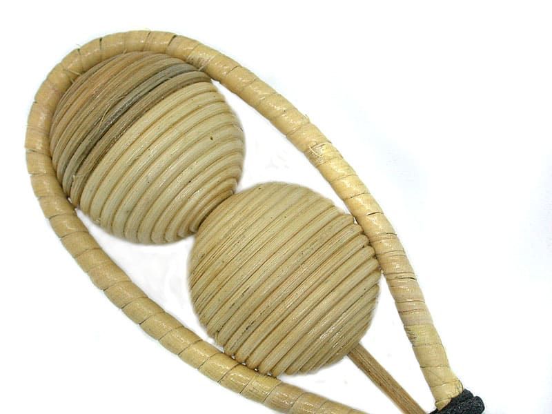 Shaker Rassel | Doppelrassel | Rattan