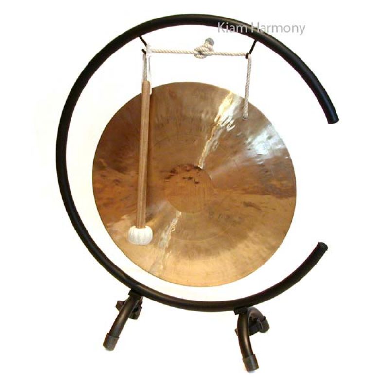 Tischgongständer Gongständer Metall für Gongs bis 50 cm