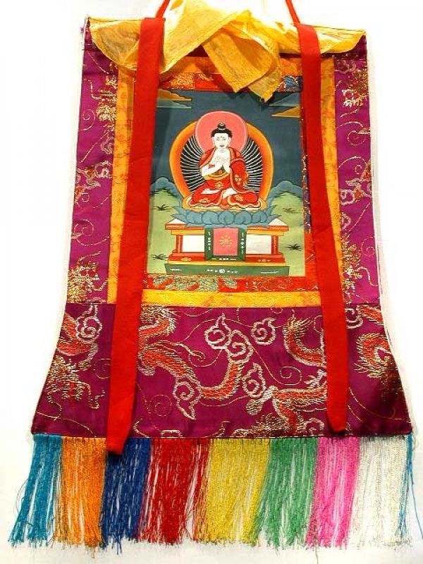 Zimbeln Tingsha Majeera … Mantra "Om Mani Padme Hum" … Nepal Tibet … 230g …7cm Ø 