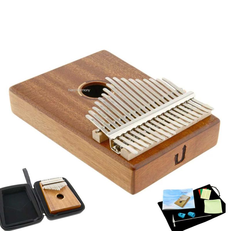 Kalimba | Schallloch | U-Turn 17 C-Dur + Zubehör | optional + Tasche