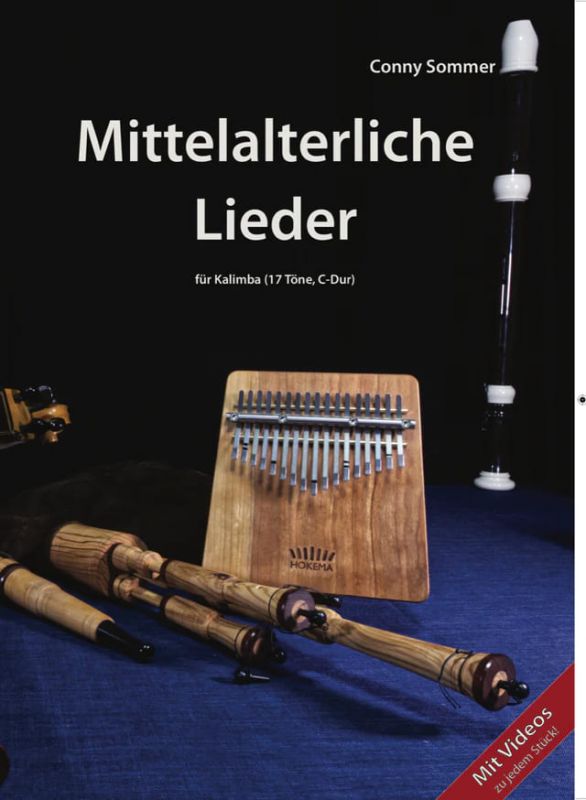 Lehrbuch Kalimba 17 Töne C-Dur | Mittelaltermusik