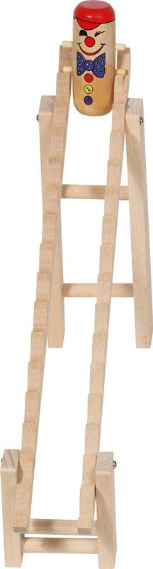 Purzel-Clown aus Holz Purzel-Clown aus Holz