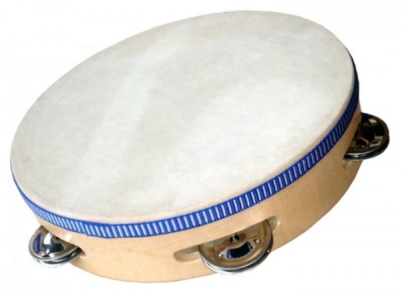 Tambourin | Tamburin mit 6 Doppelschellen Tambourin | Tamburin mit 6 Doppelschellen