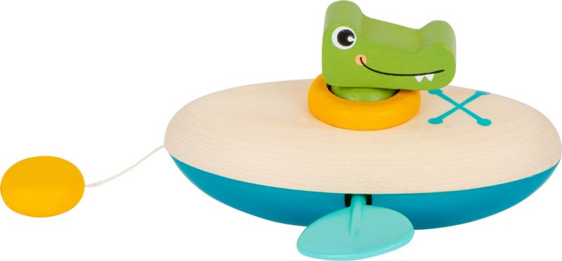 Wasserspielzeug | Aufzieh-Kanu Krokodil Wasserspielzeug | Aufzieh-Kanu Krokodil