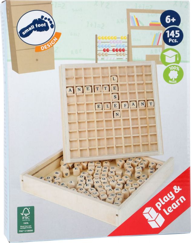 Wörter legen "Educate" | Holz Wörter legen "Educate" | Holz