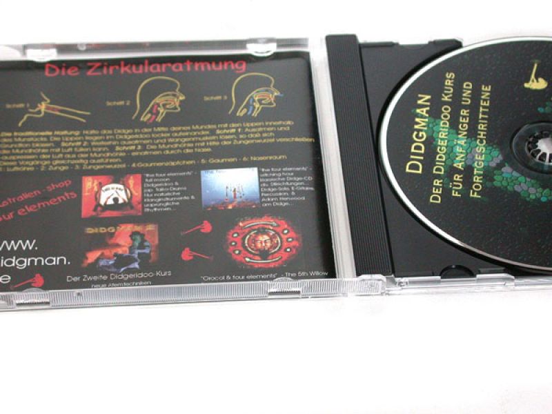 CD - Didgman 1 - Der Didgeridoo-Kurs für Anfänger CD - Didgman 1 - Der Didgeridoo-Kurs für Anfänger