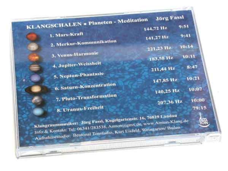 CD Klangwelten Planetentöne CD Klangwelten Planetentöne
