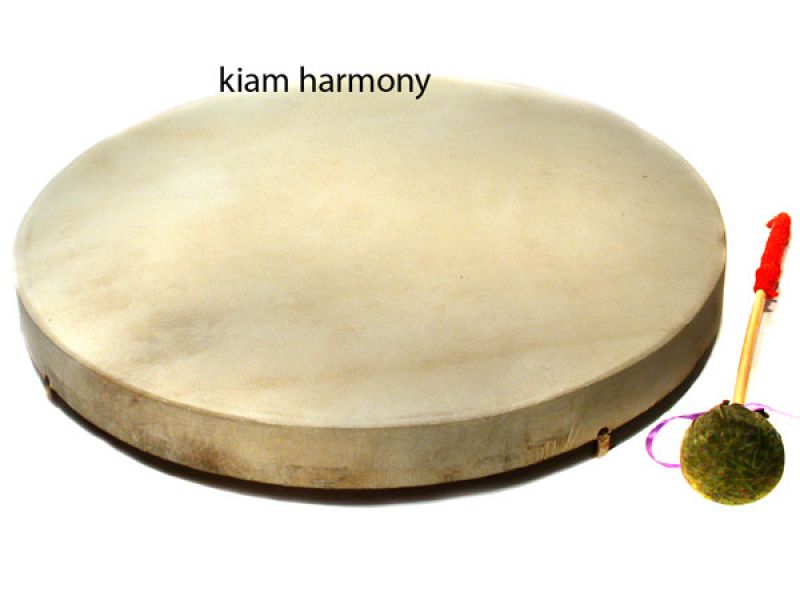 Gongtrommeln leichte Rahmentrommeln mit Haltekreuz und Schlegel Gongtrommeln leichte Rahmentrommeln mit Haltekreuz und Schlegel