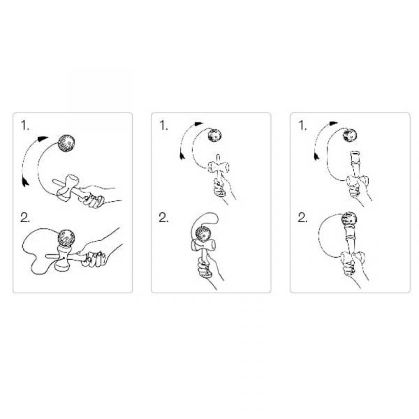 Spielanleitung Kendama | Kugelfangspiel Holz Spielanleitung Kendama | Kugelfangspiel Holz