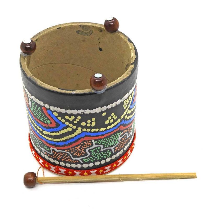 Trommel | Minitrommel Echtfell und Stick Trommel | Minitrommel Echtfell und Stick