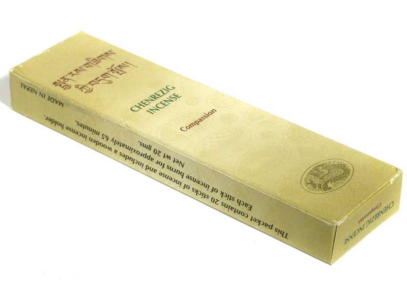 Räucherstäbchen - Chenrezig Incense Compassion Mitgefühl Räucherstäbchen - Chenrezig Incense Compassion Mitgefühl
