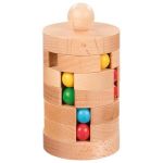 Geduldspiel | Kugelturm | Holz
