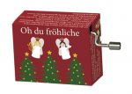Spieluhr | " Oh du fröhliche " mit Text ⍋