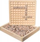 Wörter legen "Educate" | Holz